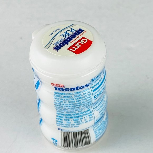 Mentos Sugar Free Pure White Gum Toy Food Miniature Mini Playset Toy Kids - Picture 4 of 4